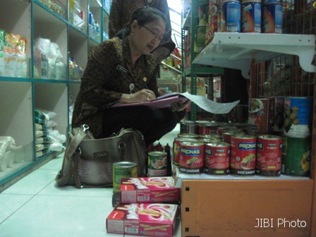 DKK sidak makanan dan minuman