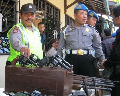 Polda Periksa Senpi Anggota Polres Boyolali