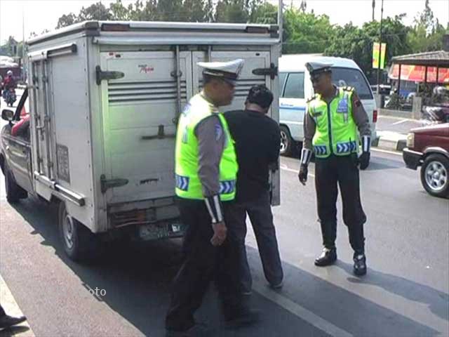TERORISME: Polres Boyolali Giatkan Razia Kendaraan