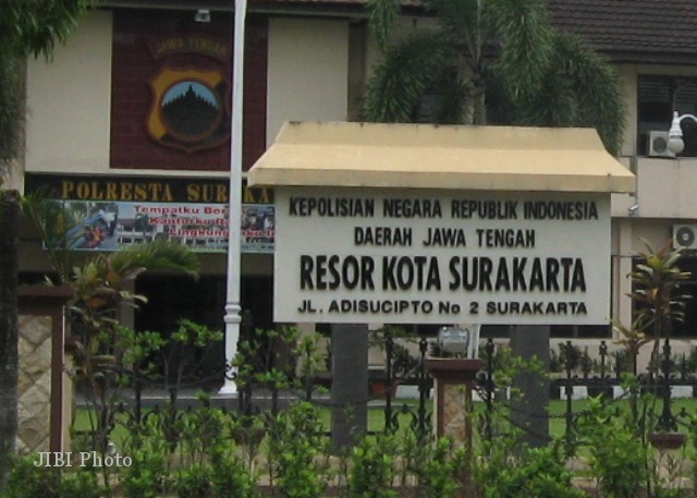 ANTISIPASI TERORISME: Pengamanan Mapolresta Solo Kini Lebih Ketat