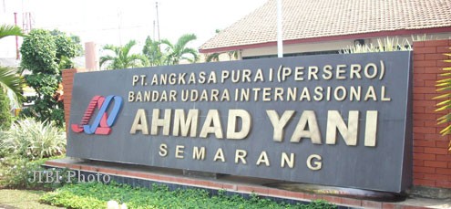 ANTISIPASI TEROR: Pengamanan Bandara A Yani Diperketat