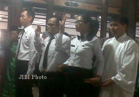 180 CPNS Formasi 2011 Boyolali Terima SK Pengangkatan