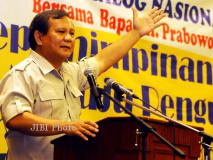 SURVEI CAPRES 2014: Prabowo Ungguli Megawati & Jusuf Kalla