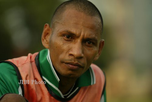 Rocky Putiray, salah satu legenda sepak bola Indonesia jebolan Arseto Solo. dokJIBI/SOLOPOS