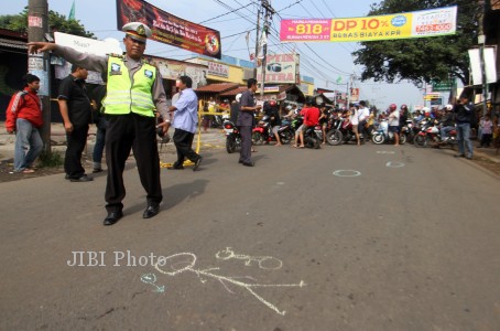 POLISI TEWAS TERTABRAK