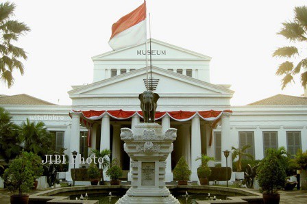 Museum Nasional atau lebih populer dengan sebutan Museum Gajah, Jakarta. (flickr.com/ilustrasi)