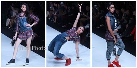 JAKARTA FASHION WEEK : Ini Dia Busana Berlabel Ariel & Luna Maya…