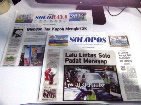 SOLOPOS HARI INI : Arus Lalu Lintas Solo Merayap, Elpiji Rp20.000/Tabung, Glendoh Tak Kapok