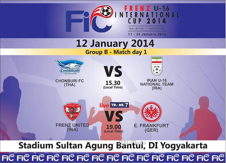 Frenz U16 International Cup 2014 Animo Minim, Panitia Siap Pindahkan
