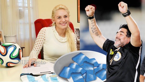 Demi Puaskan Pacar, Maradona Minum 4 Butir Viagra
