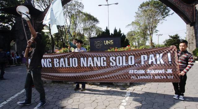 FOTO DEMO MEI 2015 : Ini Dia #culikjokowijk dari Solo