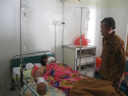 PENGANIAYAAN WONOGIRI : Kadus Nglorog Dibacok Tetangga Karena Dendam