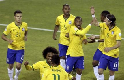COPA AMERICA 2015 : Brasil Juara Grup ke Perempatfinal Seusai Taklukkan Venezuela