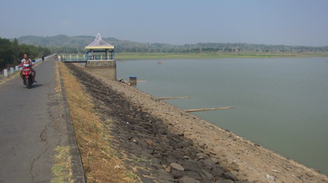 Kondisi Waduk Bade Boyolali, Selasa (18/8/2015). (Kharisma Dhita Retnosari/JIBI/Solopos)