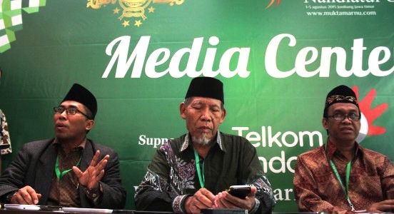 FOTO MUKTAMAR NUÂ : Begini LPJ PBNU Ditolak PWNU