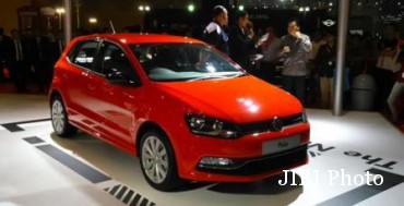 VW Polo 1.2 TSI meluncur di IIMS 2015. (Liputan6.com)