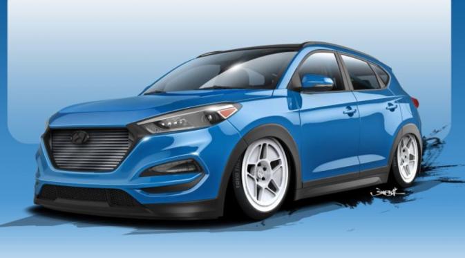 MOBIL HYUNDAI : Pakai Mesin Turbo, Tucson Diklaim Secepat Ferrari