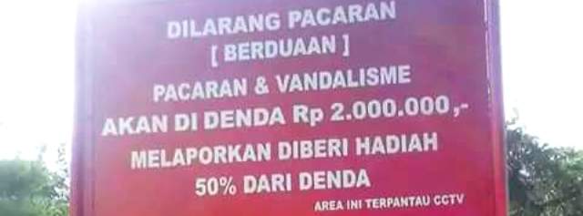 TAMAN MADIUN : Dilarang Pacaran di Taman Kota Madiun, Sepakat?