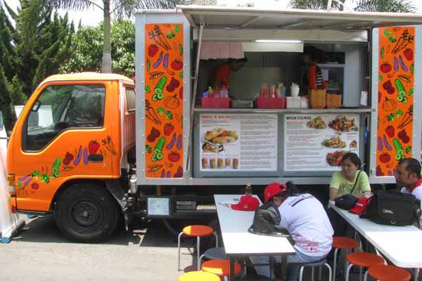 food truck terpakai untuk dijual