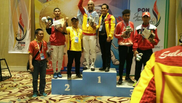 PON 2016 : Anggar UTP Solo Setor 4 Medali Anggar