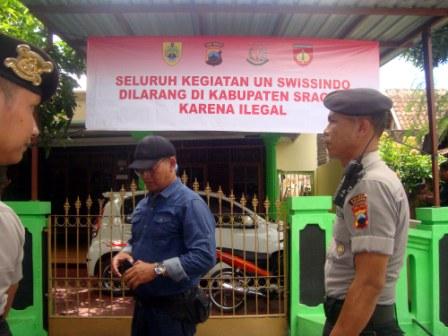 UN Swissindo Sragen Dilarang