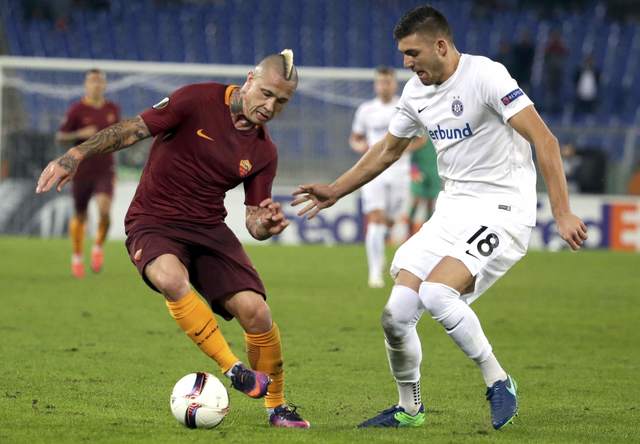 LIGA EUROPA : Nainggolan: Kami Ketiduran di Menit-Menit Akhir