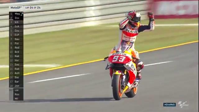 Duka Rossi-Lorenzo, Marc Marquez Pesta Juara Motogp 2016
