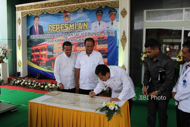 PEMBANGUNAN KARANGANYAR : Bupati Minta Setnov Amankan DAK Rp97 Miliar untuk RSUD