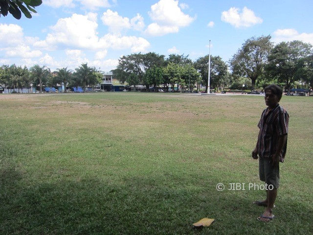 PKL Sepakat Alun-Alun Klaten Steril dari Wahana Permainan