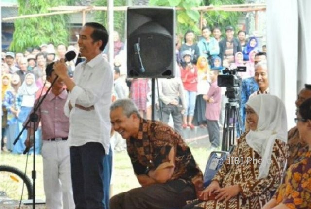 Kuis Sepeda Jokowi Kocak Presiden Belajar Bahasa Ngapak