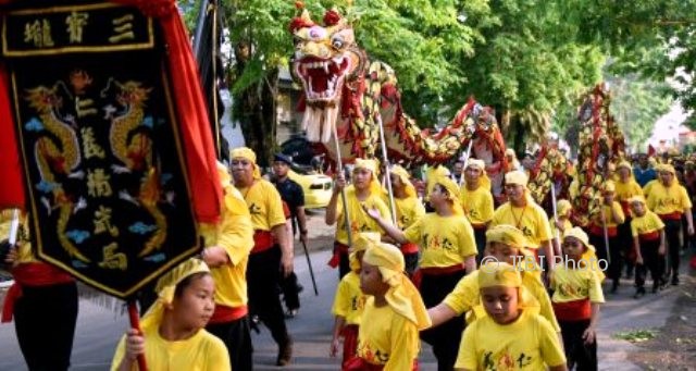 FOTO AGENDA SEMARANG : Begini Kirab Peringatan Laksamana Cheng Ho