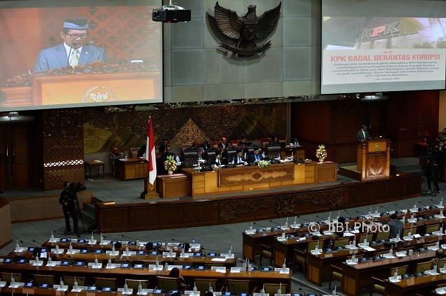 MK Putuskan KPK Bisa Jadi Sasaran Hak Angket DPR