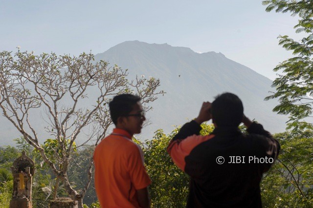 Efek Gunung Agung Sampai ke Jogja