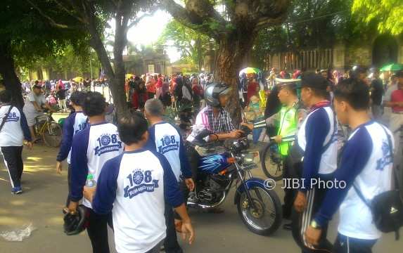 Gembok 37 Kendaraan di CFD Slamet Riyadi, Dishub Solo Kantongi Rp3,7 Juta