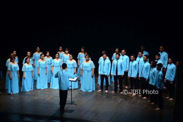 Paduan suara mahasiswa Unika Soegijapranata Semarang, Gratia Choir. (news.unika.ac.id)