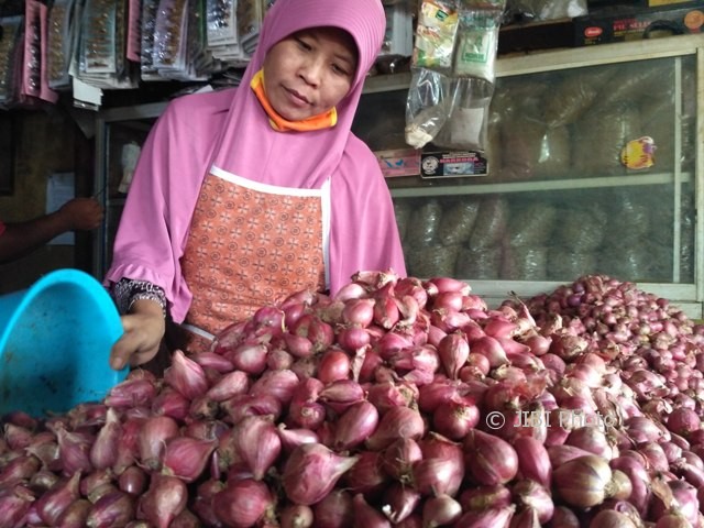 KOMODITAS PANGAN : Bawang Merah Lokal Soloraya Kurang Diminati Konsumen Solo