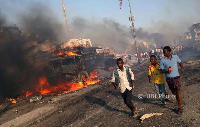 Bom Mogadishu, Korban Tewas Capai 85 Orang