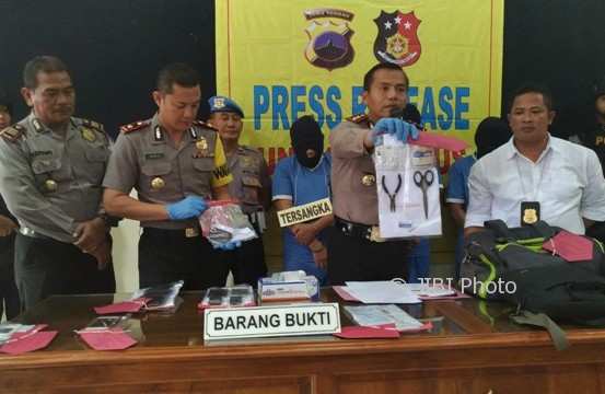 KRIMINALITAS WONOGIRI : 2 Bulan, Komplotan Pembobol Mesin ATM Ini Beraksi di 32 Lokasi
