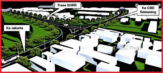 INFRASTRUKTUR SEMARANG : Pemkot Semarang Tak Kunjung Bebaskan Lahan SORR, BPN Menunggu…