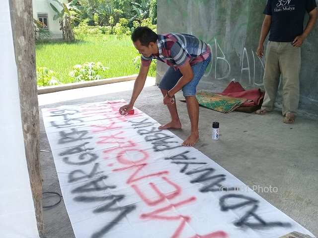 Warga Satriyan Klaten Tolak Pendirian Pabrik Pencelupan Tekstil, Ini Alasannya
