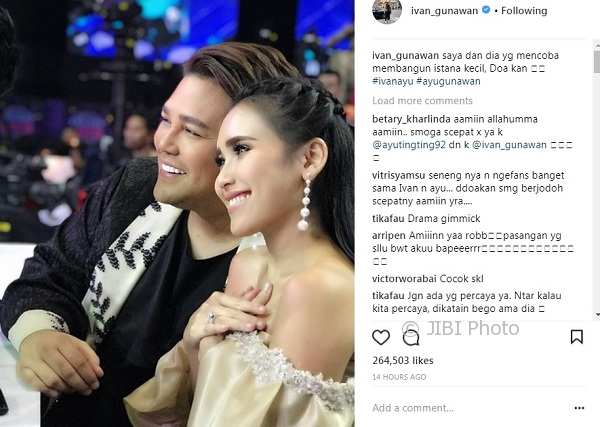 Bangun Istana Kecil Bareng Ayu Ting Ting, Ivan Gunawan Minta Doa