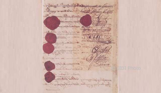 CATATAN PERISTIWA DUNIA HARI INI : 13 Februari 1755, Perjanjian Giyanti Diteken
