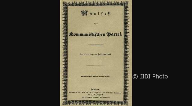 CATATAN PERISTIWA DUNIA HARI INI : 21 Februari 1848, Terbitnya Manifesto Komunis