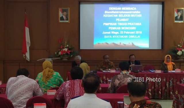 Pejabat Eselon II di Wonogiri Bakal Dimutasi