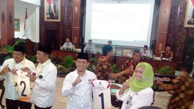 PILKADA KARANGANYAR: Rohadi-Ida Pertama, Yuli-Rober Dapat Nomor Dua