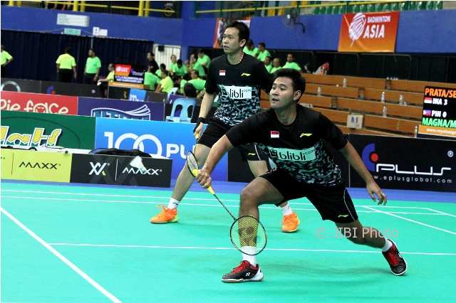 BADMINTON ASIA CHAMPIONSHIPS 2018: Lawan India, Tim Ganda Putra Siap Amankan Dua Kemenangan