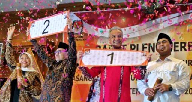 PILKADA 2018 : Dana Awal Kampanye Ganjar-Yasin Rp200 Juta, Sudirman-Ida Rp550 Juta