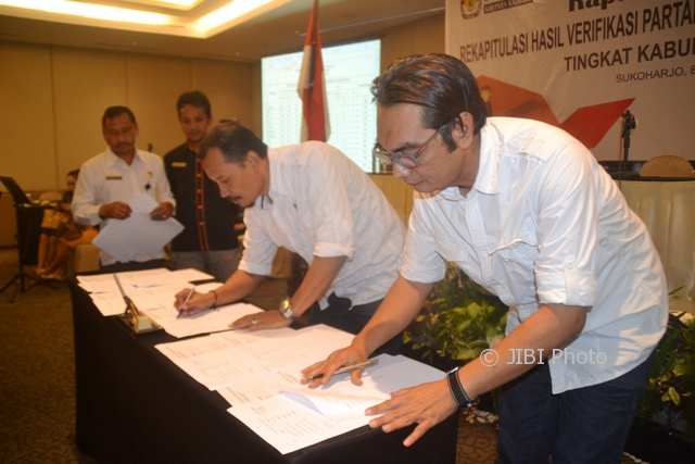 PILEG 2019: Partai Hanura, PKPI, dan Partai Berkarya di Sukoharjo Tak Memenuhi Syarat
