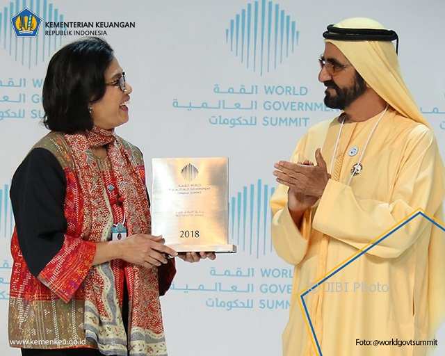 Sri Mulyani Raih Penghargaan Menteri Terbaik Dunia di Dubai