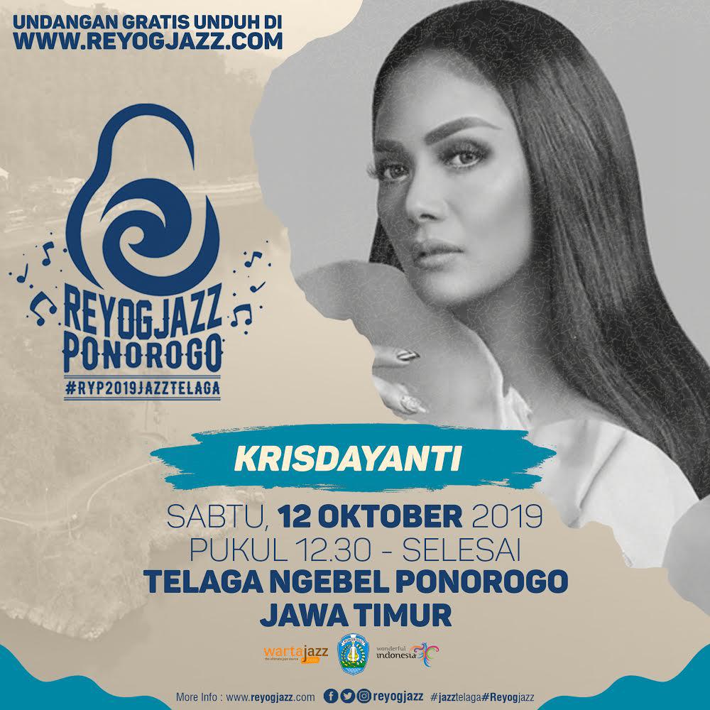 Krisdayanti Bakal Ramaikan Reyog Jazz Ponorogo